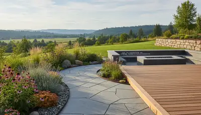 Professional landscaping service in Bellevue, WA for lawn care and yard maintenance