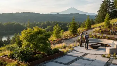 Bellevue, WA landscaping service for professional lawn care and yard maintenance