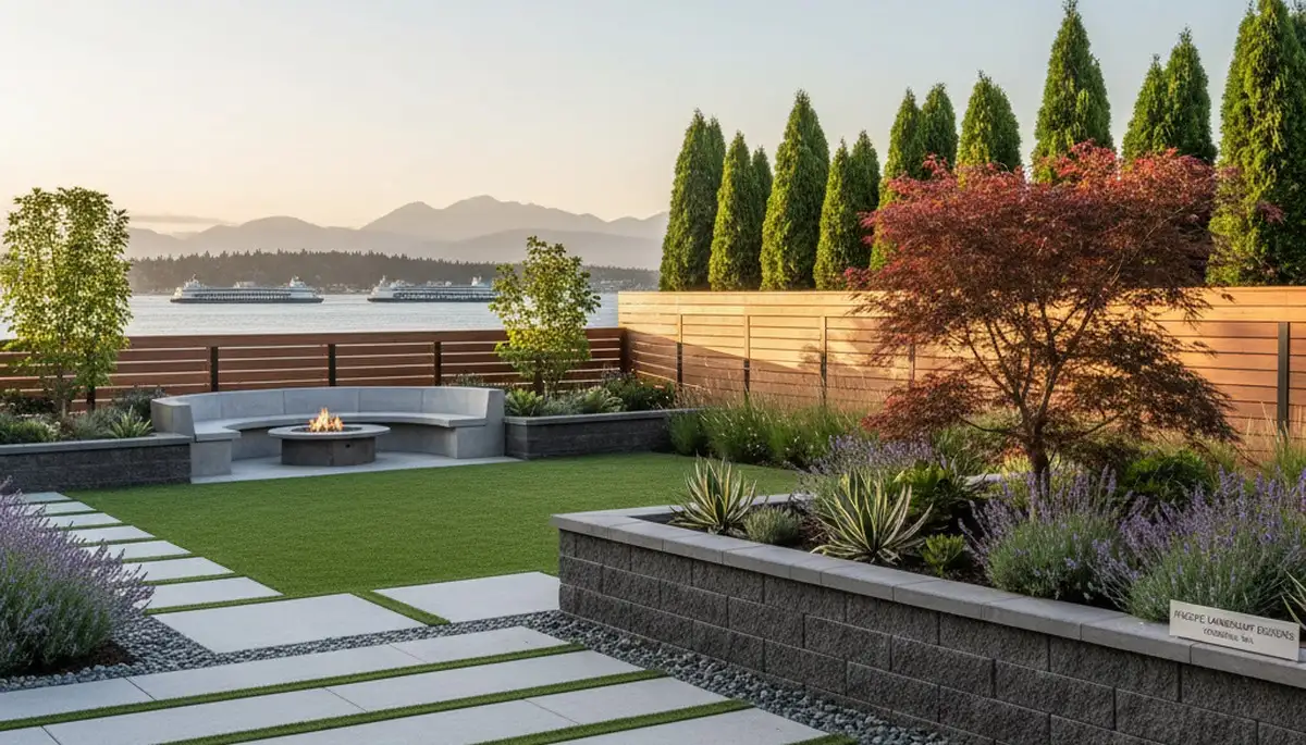 Bellevue, WA landscaping service providing professional lawn care for homes and businesses