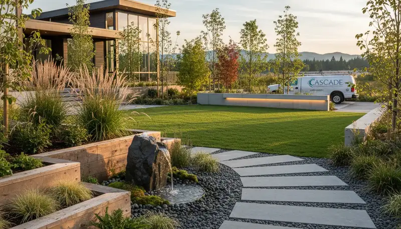 Bellevue, WA landscaping team providing professional lawn care and yard maintenance services