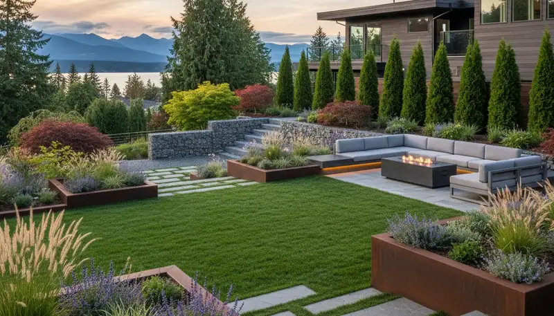Bellevue, WA landscaping service providing professional lawn care for local homes and businesses